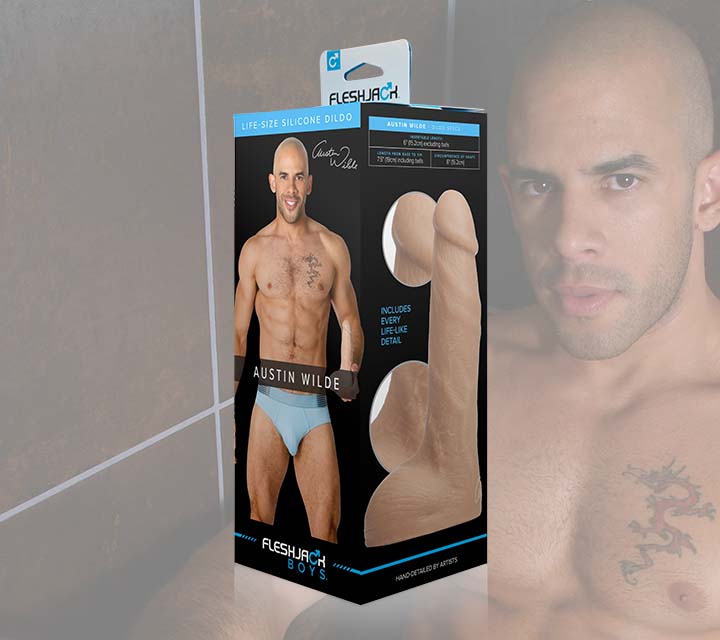 Austin Wilde Dildo Pack with Fleshlube Slide - Fleshlight