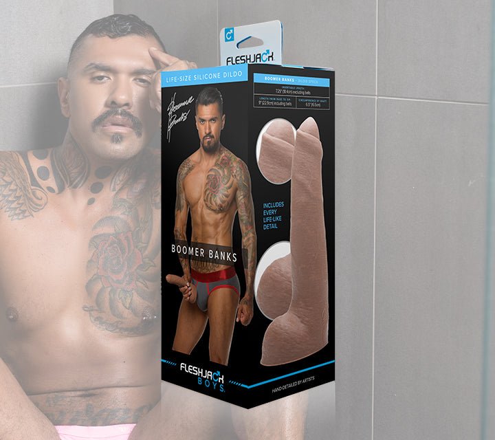 Boomer Banks Dildo Pack with Fleshlube Slide - Fleshlight