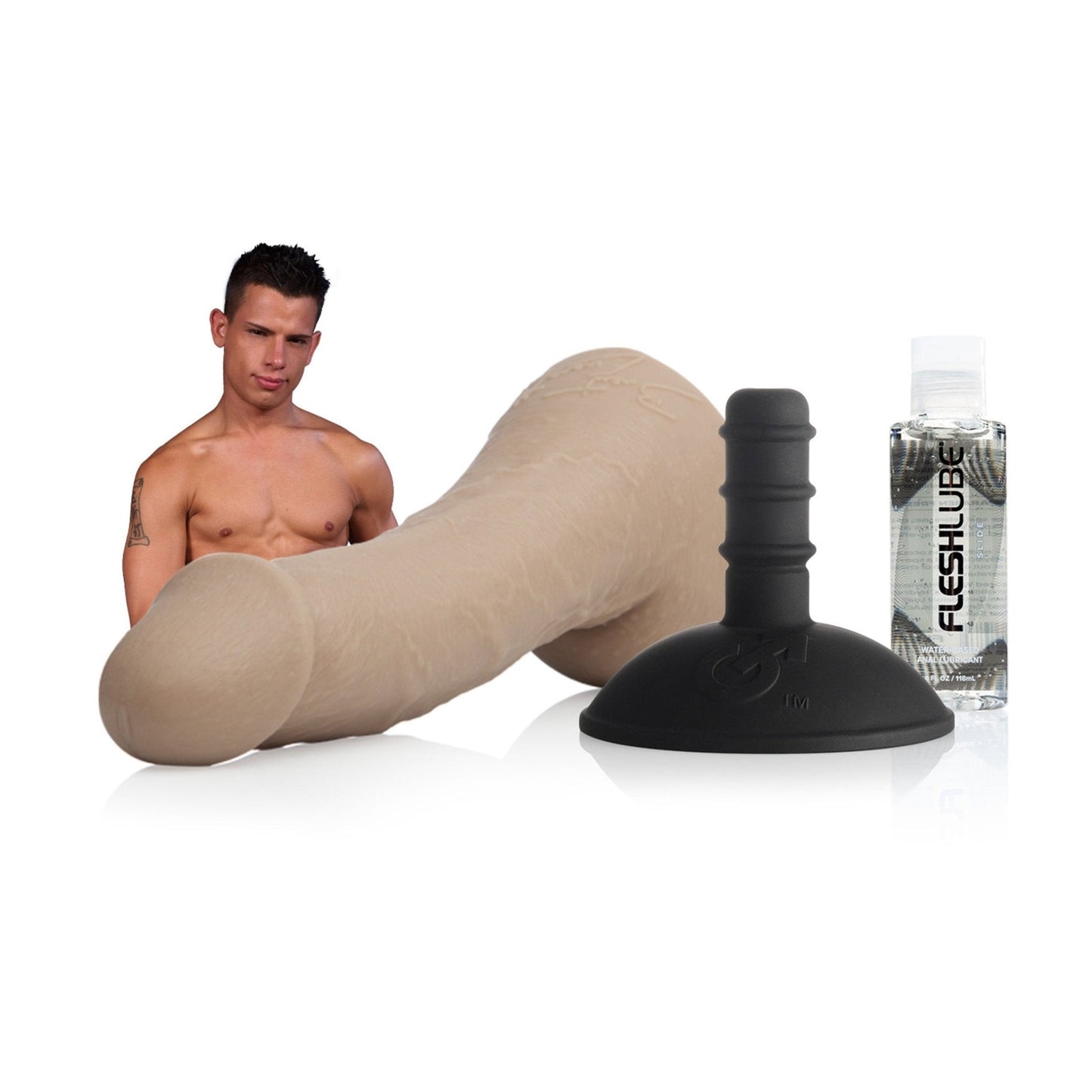 Brent Everett Dildo Pack with Fleshlube Slide - Fleshlight